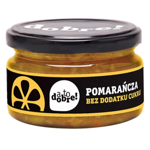 Pomarańcza bez dodatku cukru o konsystencji konfitury A To Dobre!, 215g
