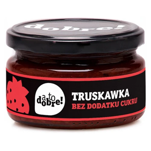 Truskawka bez dodatku cukru o konsystencji konfitury A To Dobre!, 210g