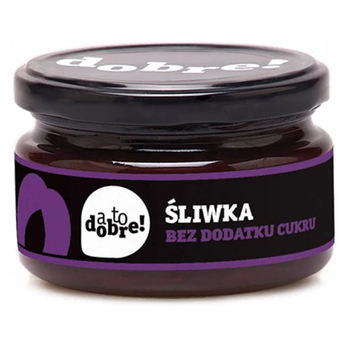 Śliwka bez dodatku cukru o konsystencji konfitury A To Dobre!, 215g
