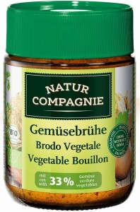 VEGETABLE BOUILLON POWDER BIO 100 g - NATUR COMPAGNIE