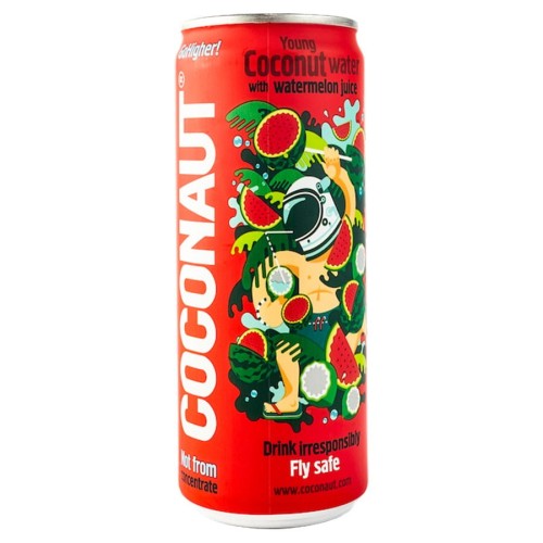 Woda kokosowa z młodego kokosa z sokiem arbuzowym NFC Coconaut, 320ml