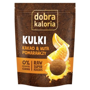 Kulki Mocy - Kakao i nuta pomarańczy Dobra Kaloria, 65g