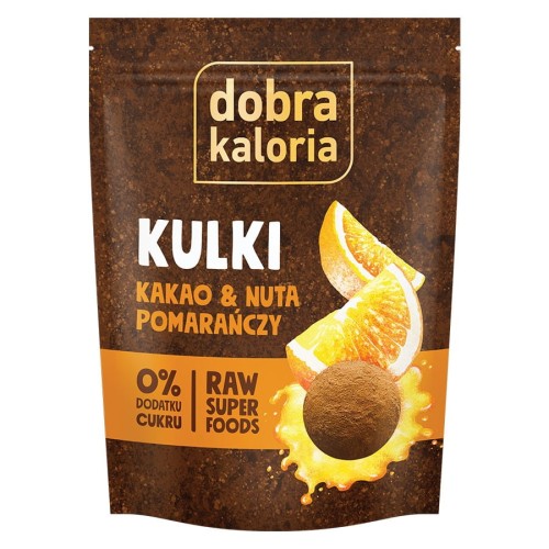 Kulki Mocy - Kakao i nuta pomarańczy Dobra Kaloria, 65g