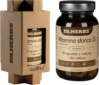 WITAMINA D3 60 KAPSUŁEK (50 mcg) - SOLHERBS