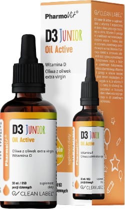 Vitamin D3 Junior für Kinder in Tropfen (20 mcg) glutenfrei 30 ml - PHARMOVIT