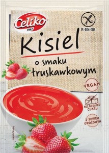Kisiel truskawkowy bez glutenu Celiko, 40g