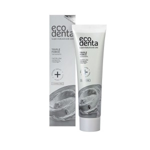 Pasta do zębów z białą glinką o potrójnym działaniu 100ml