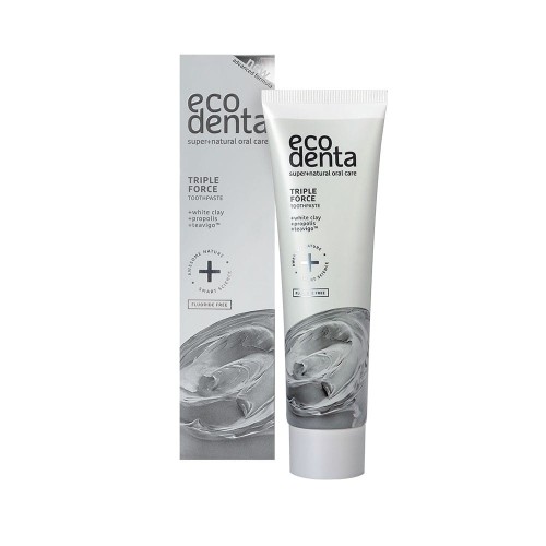 Pasta do zębów z białą glinką o potrójnym działaniu 100ml