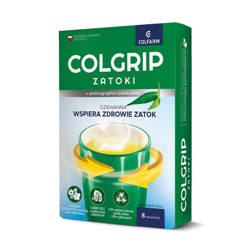 Colgrip na zatoki 8 saszetek