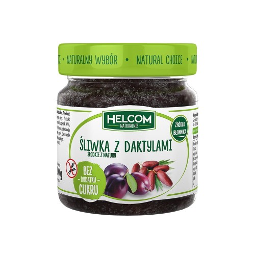 Pasta owocowa Śliwka z daktylami 200 g