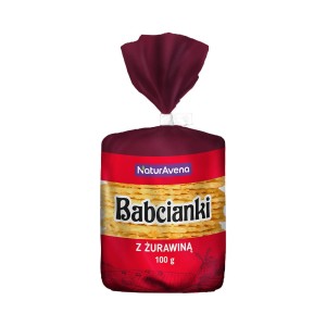 Babcianki z żurawiną 100 g NATURAVENA