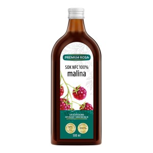 Himbeersaft 100% 500 ml PREMIUM ROSA