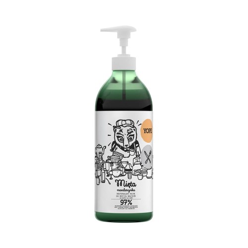 Płyn do mycia naczyń naturalny Mięta i mandarynka 750 ml