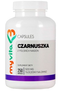 Czarnuszka - olej w kapsułkach 500mg, 250 kapsułek - MyVita