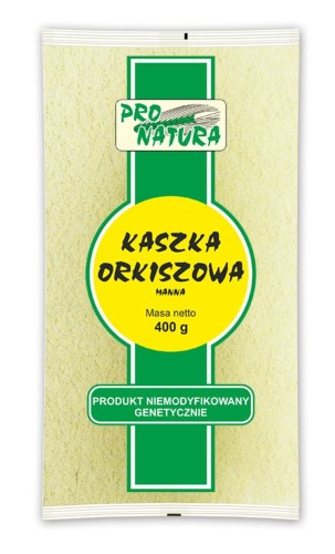 Kaszka orkiszowa manna 400g PRO NATURA