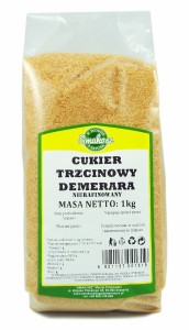 SMAKOSZ Cukier trzcinowy demerara 1kg