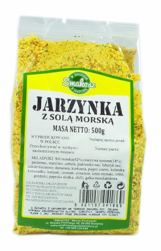 SMAKOSZ Jarzynka z solą morską 500g