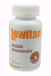 Lewitan - drożdże piwowarskie 200 tabl. CENTURIA