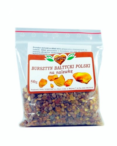 BURSZTYN na nalewkę 50g - DOBRYNIN
