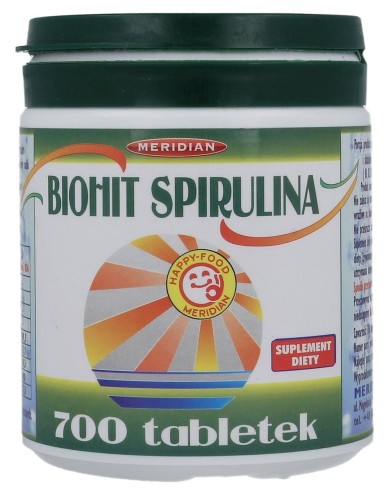 Spirulina biohit 200mg 700tabl. MERIDIAN