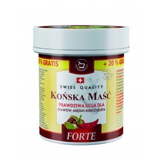 SWISSMEDICUS Końska maść rozgrzewająca FORTE 500ml