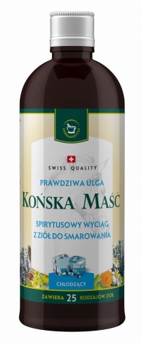 SWISSMEDICUS Końska maść chłodząca na spirytusie 400ml