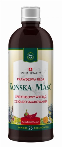 SWISSMEDICUS Końska maść rozgrzewająca na spirytusie 400ml
