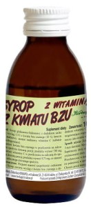Syrop z kwiatu bzu z wit C 100ml HERBAPOL KRAKÓW