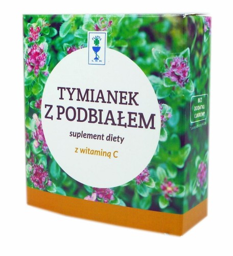 Karmelki Tymianek z podbiałem bez cukru 80g PLANTA-LEK