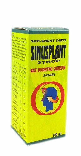 Syrop Sinusplant bez cukru 100ml PLANTA-LEK