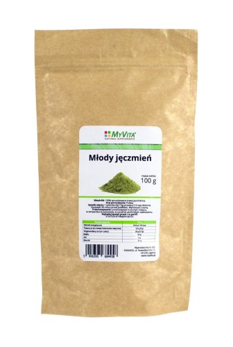 Młody jęczmień proszek 100g - MyVita