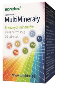 SANBIOS Multi Minerały 60 tabl.