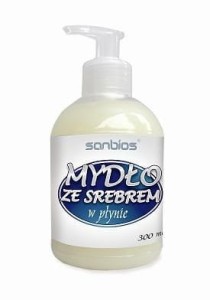 SANBIOS mydło w płynie ze srebrem 300ml