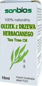 SANBIOS Olejek z drzewa herbacianego 10ml