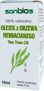 SANBIOS Olejek z drzewa herbacianego 10ml