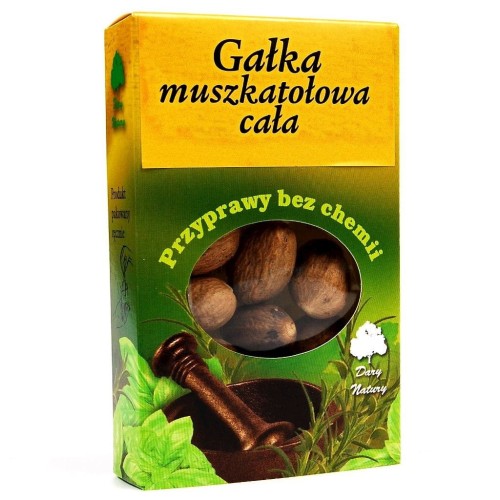 Gałka muszkatołowa cała 30g DARY NATURY