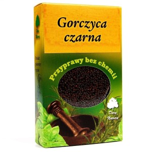 Gorczyca czarna 70g DARY NATURY