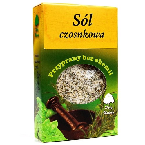 Sól czosnkowa 90g. DARY NATURY