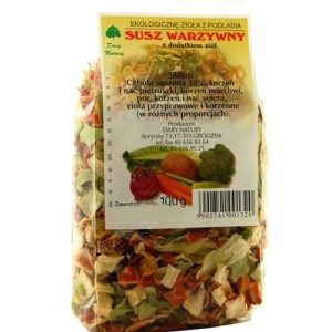 Susz warzywny z dodatkiem ziół 100g DARY NATURY