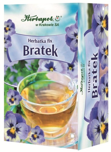 Bratek (Fiołek) fix 20x1,5g HERBAPOL KRAKÓW