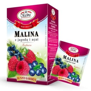 Herbatka malina z jagodą i acai (20x2g) 40 g MALWA