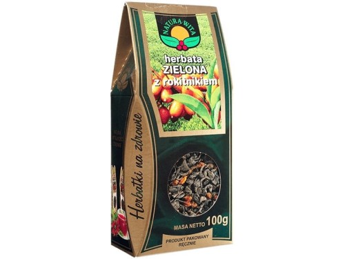 NATURA-WITA Herbata zielona z rokitnikiem 100g