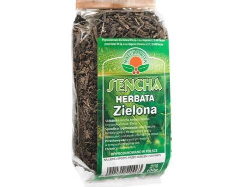 NATURA-WITA Herbata zielona Sencha 100g FOLIA