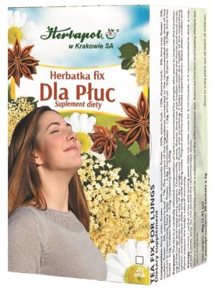 Herbata Dla Płuc fix 20*2g HERBAPOL KRAKÓW