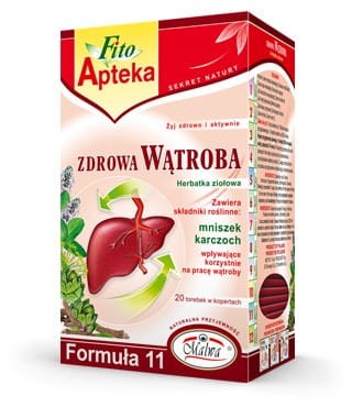 F11 Zdrowa wątroba herbatka (20x2g) 40g MALWA