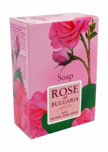 ROSE Mydło kostka 100g BIOFRESH