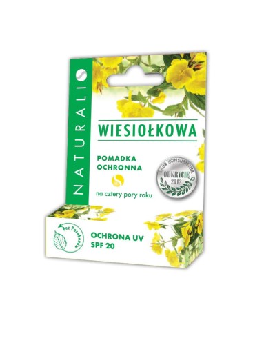 WIESIOŁKOWA Pomadka ochronna SPF 20 3,6g NATURALIS