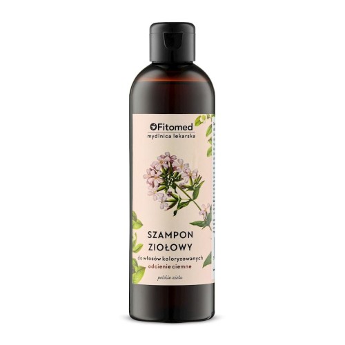 Szampon ziołowy do włosów koloryzowanych - ciemnych 250ml FITOMED