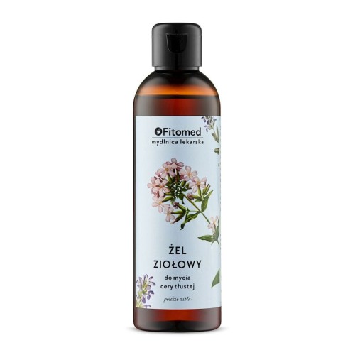 Żel ziołowy do mycia cery tłustej 200ml FITOMED