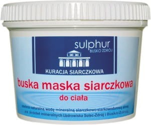 Buska maska siarczkowa do ciała 500g SULPHUR